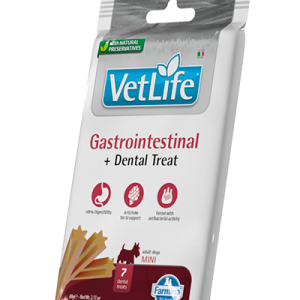 TREAT VET LIFE NAT DOG GASTRO INTESTINAL MINI GR 60
