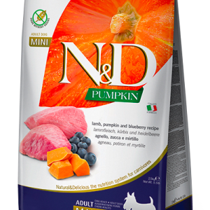 N&D PUMPKIN DOG LB & BB ADULT MINI 2.5 KG