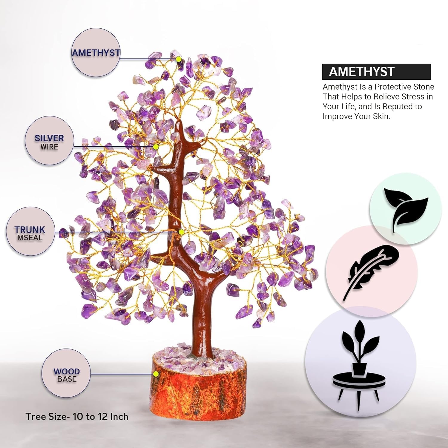 Amethyst Crystal Tree - Image 3