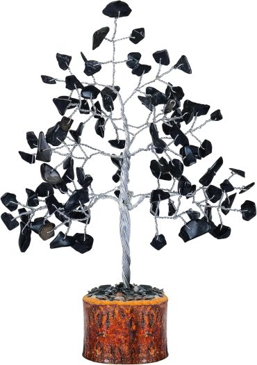Black Agate Crystal Tree for PROTECTION FROM NEGATIVITY