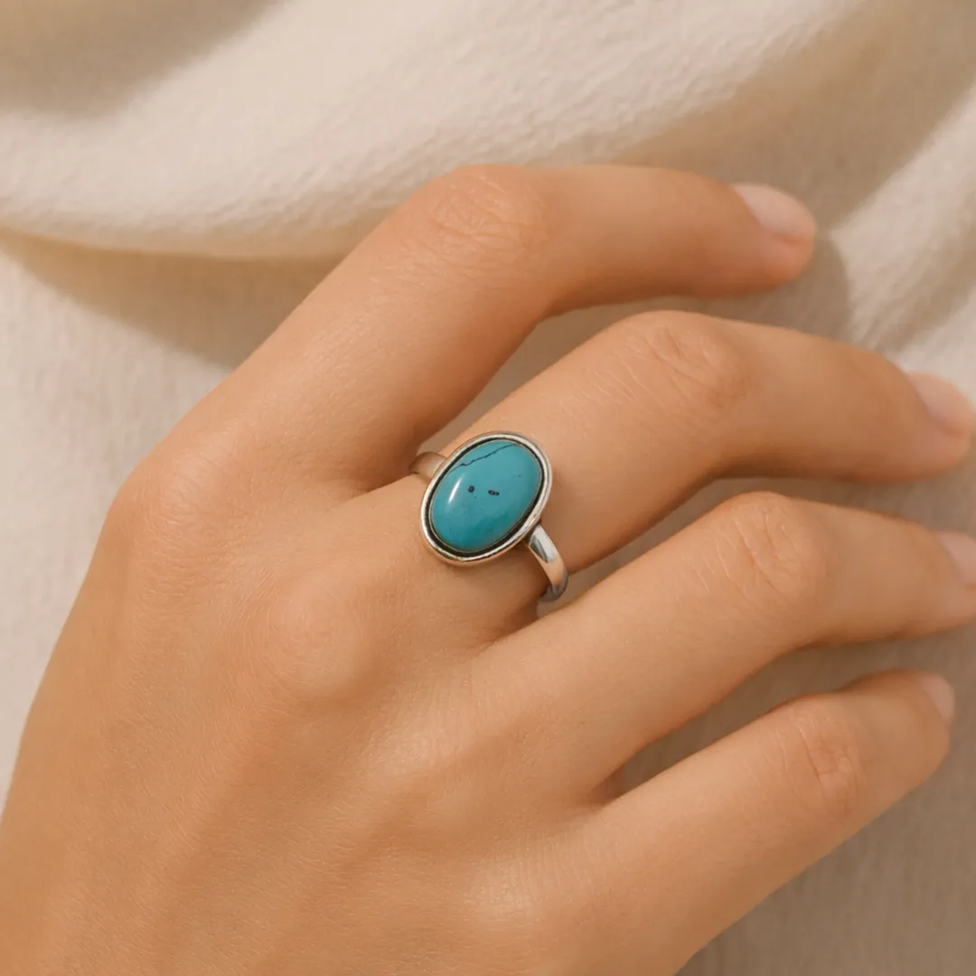 Turquoise Ring- For Positivity and confidence