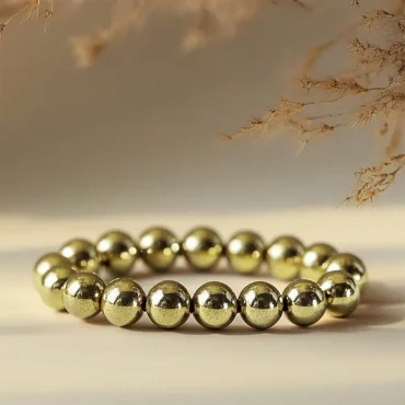 Golden Pyrite Bracelet for BUSINESS GROWTH AND FAME