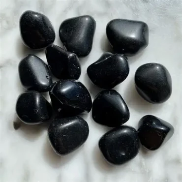 Black Obsidian Tumbles