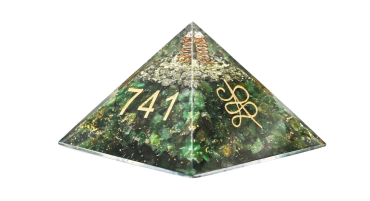 Green Aventurine crystal pyramid for success