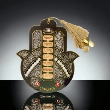 Hamsa Hanging(Pyrite)