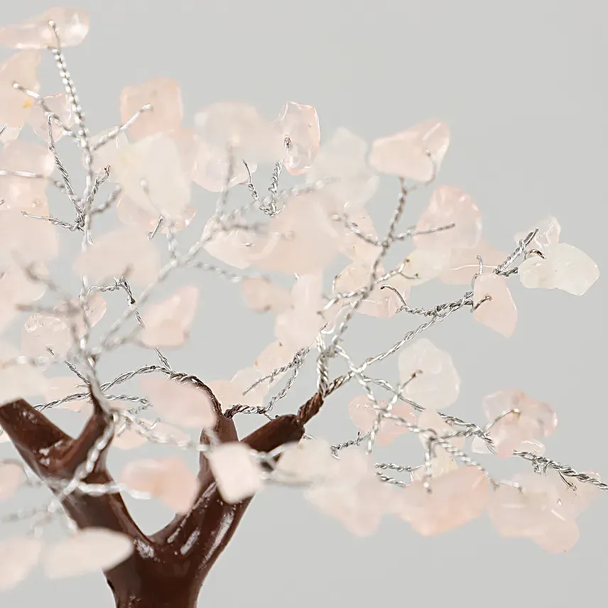 Rose Quartz Crystal Tree for HEALTHY RELATIONSHIPS - Image 3