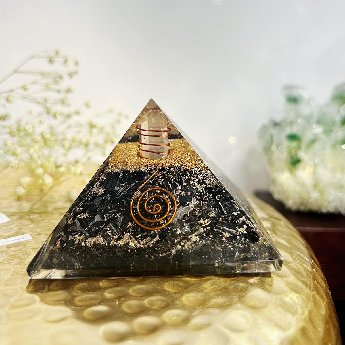 Tourmaline Vastu Pyramid for PROTECTION FROM NEGATIVITY - Image 2