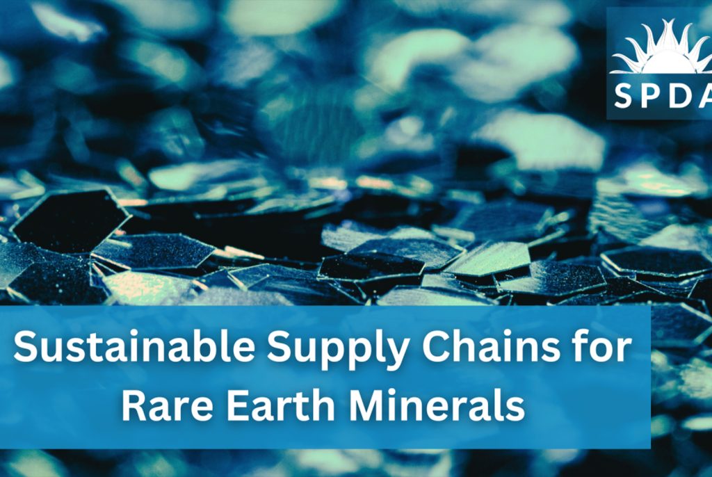 Sustainable Supply Chains for Rare Earth Minerals