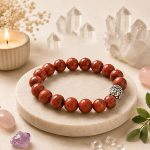 Red Jasper Bracelet For Grounding