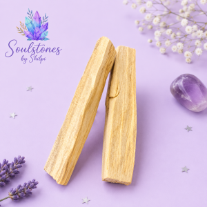 Palo Santo Stick Duo For Cleansing Crystals