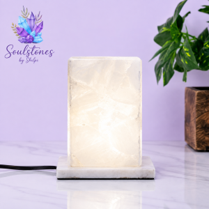 Clear Quartz Crystal Lamp