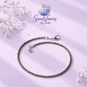 Pyrite Anklet