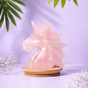 Rose Quartz Unicorn